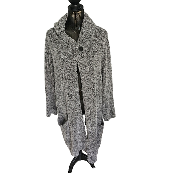 J. Jill Sweaters - J. Jill Long duster cardigan cowl neck sweater 1x